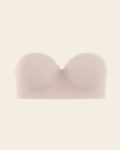 Monday Ultimo Push Up Bikini rts Stick On Bra D Cup Bras for Sagging  Breasts Bralette S Air- Up Bra Strap Tape Boobtub Beige : :  Fashion