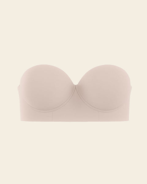 Bra 360: strapless longline contouring bra#