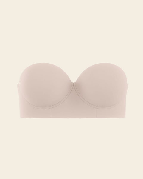 Sticky Bra Cups Strapless Nursing Bra Lift Up Bra Seamless Bralettes for  Women Womens Camisoles with Built in Bra Transparent Bra Straps for Women  Bra Pad Bras Pack Cotton Bras Beige L