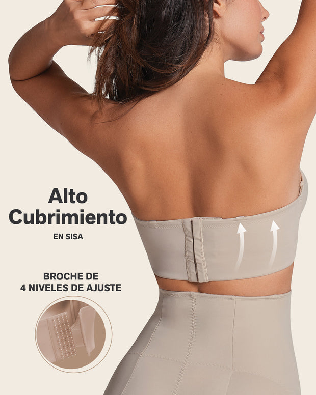 Bra 360: strapless longline contouring bra