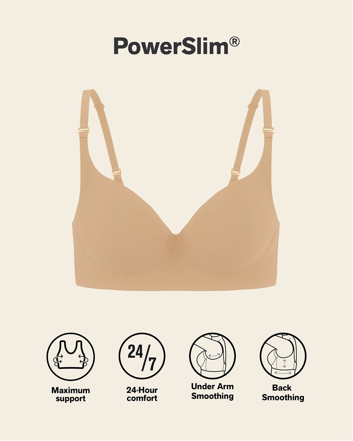 Back Smoothing Bra with Soft Full Coverage Cups | Leonisa