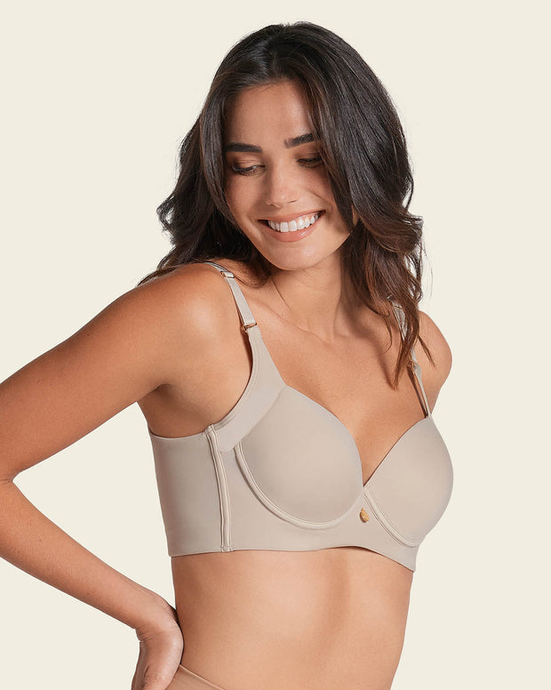 Back Smoothing Bra with Soft Full Coverage Cups