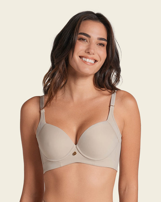 Back Smoothing Bra with Soft Full Coverage Cups