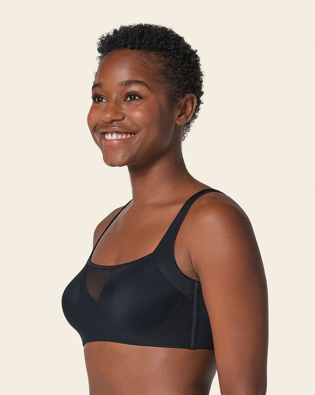Mesh Front Contouring Bra