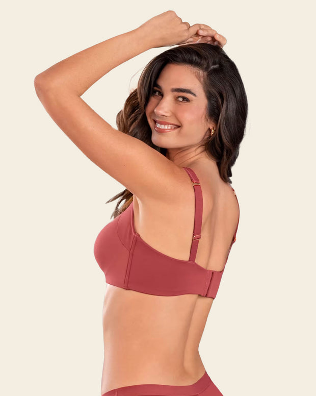 Mesh Front Contouring Bra