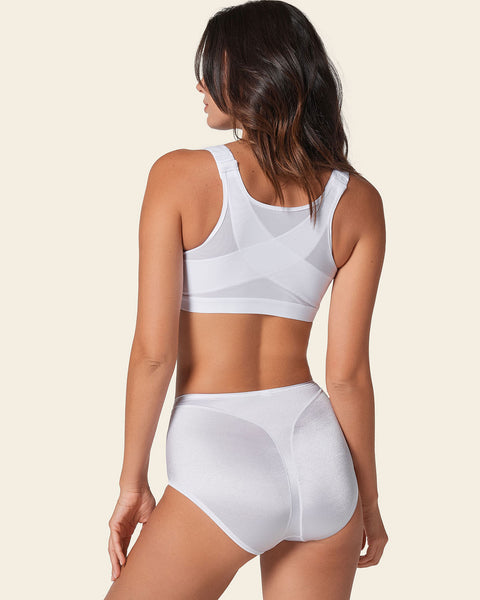 High-cut panty shaper#color_000-white