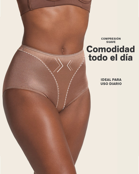 High-cut panty shaper#color_831-brown