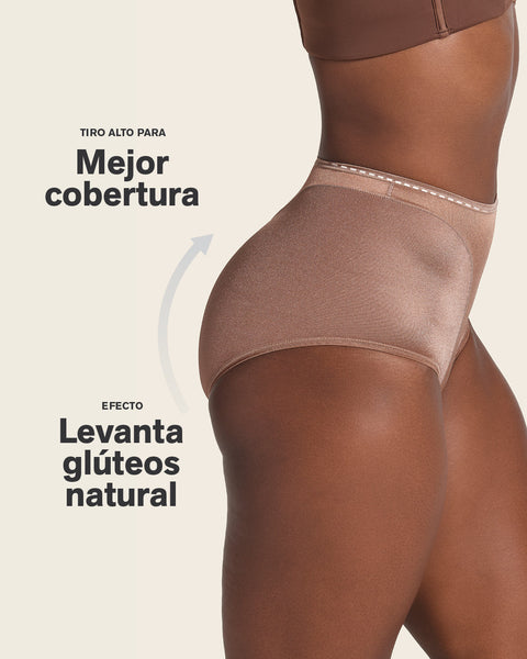 High-cut panty shaper#color_831-brown