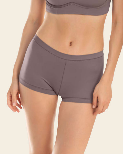 Perfect fit boyshort style panty#color_868-dark-taupe