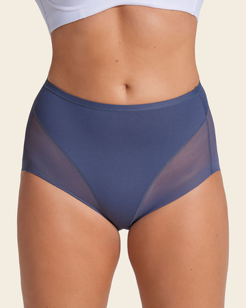 Truly undetectable comfy shaper panty#color_543-blue