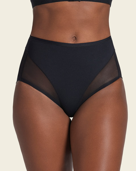 Truly undetectable comfy shaper panty#color_700-black