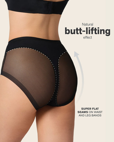 Truly undetectable comfy shaper panty#color_700-black