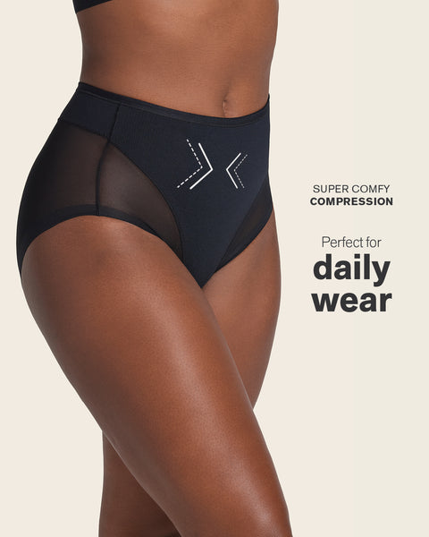 Truly undetectable comfy shaper panty#color_700-black