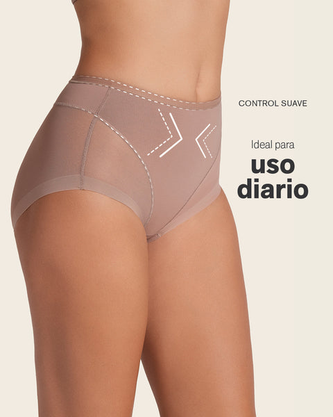 Truly undetectable comfy shaper panty#color_857-brown