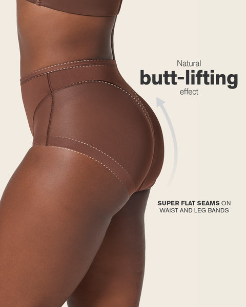 Truly Undetectable Comfy Shaper Panty#color_875-dark-brown