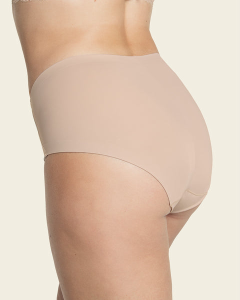 Plus Size Seamless Soft Stretch High Waisted Knickers in UK Extra