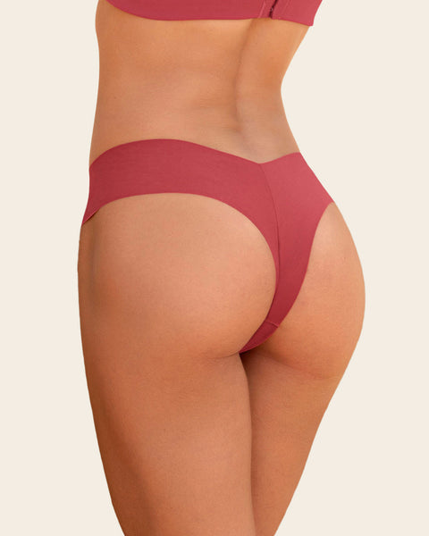 No Ride-Up Seamless Thong Panty#color_391-