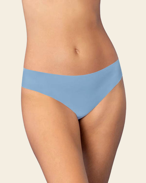 No Ride-Up Seamless Thong Panty#color_511-light-blue