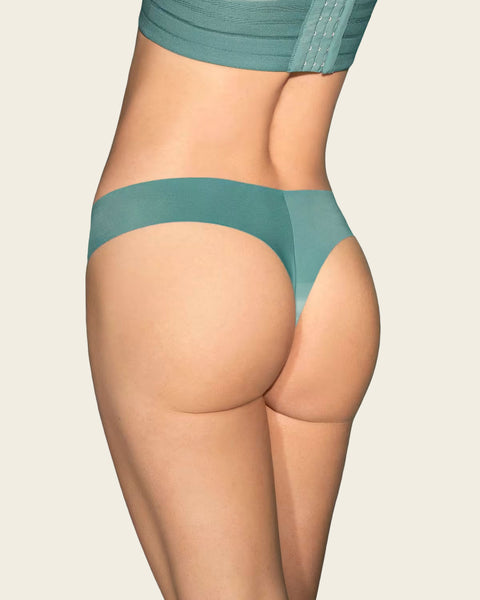 No Ride-Up Seamless Thong Panty#color_a36-mint-teal