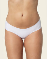 No ride-up seamless hiphugger panty#color_000-white