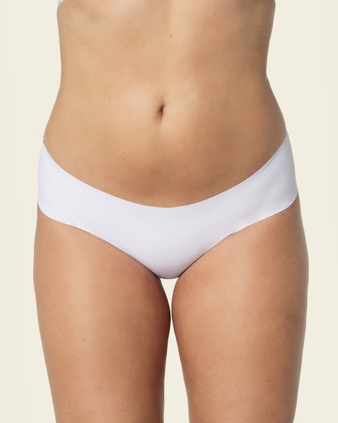No ride-up seamless hiphugger panty#color_000-white