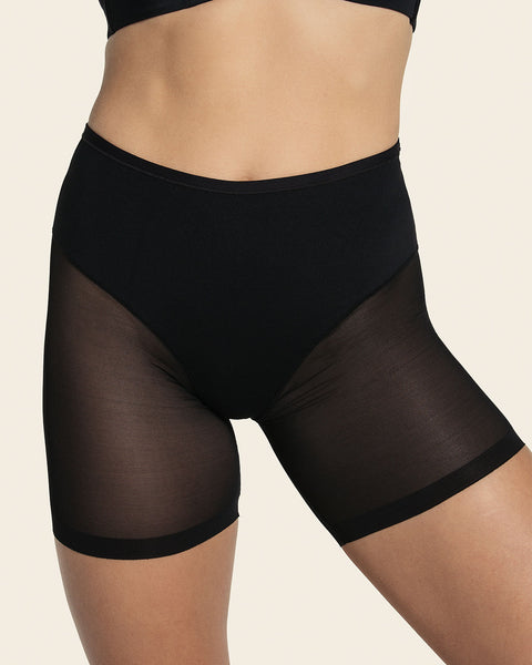 Truly undetectable sheer shaper short#color_700-black