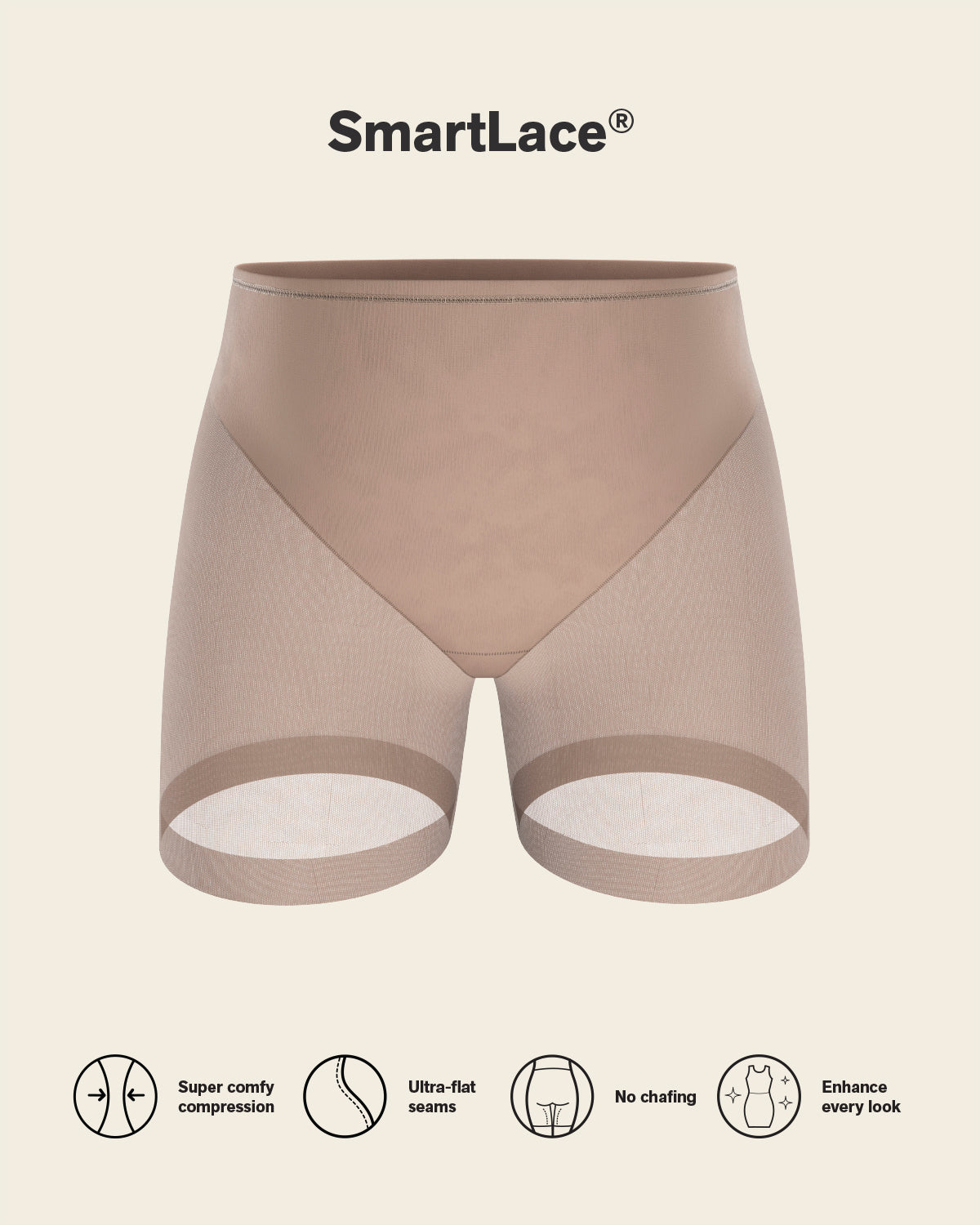 3-Pack Sheer Shaper Shorts | Leonisa