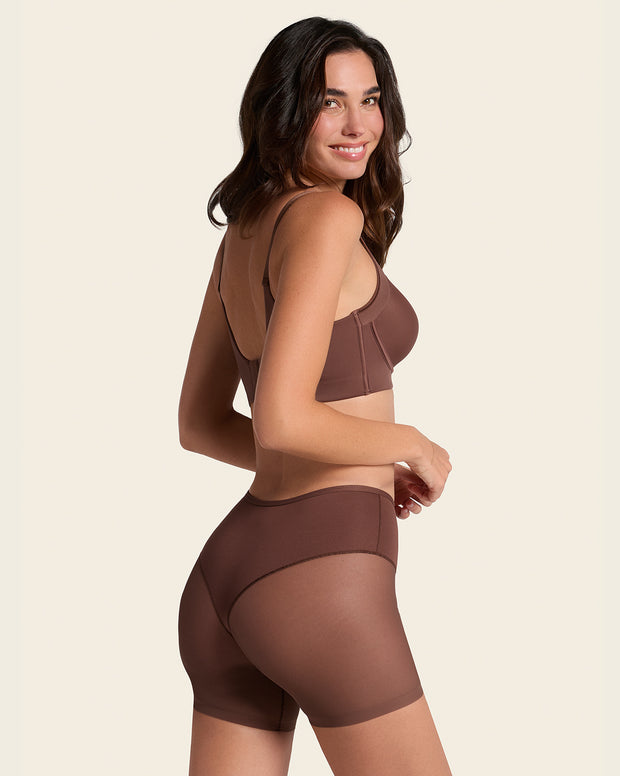 Truly undetectable sheer shaper short