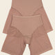 Truly undetectable sheer shaper short#color_857-brown