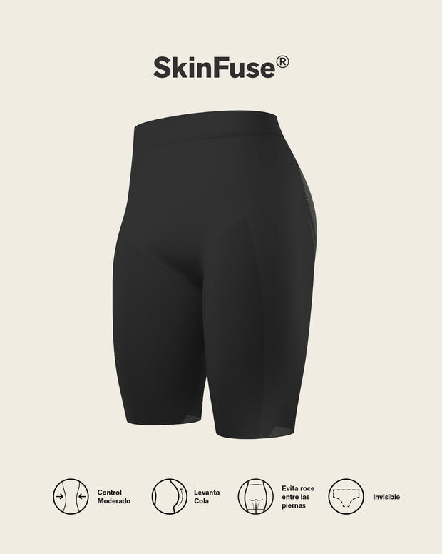 Well-rounded invisible butt lifter shaper short