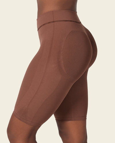 Well-Rounded Invisible Butt Lifter Shaper Short#color_875-dark-brown