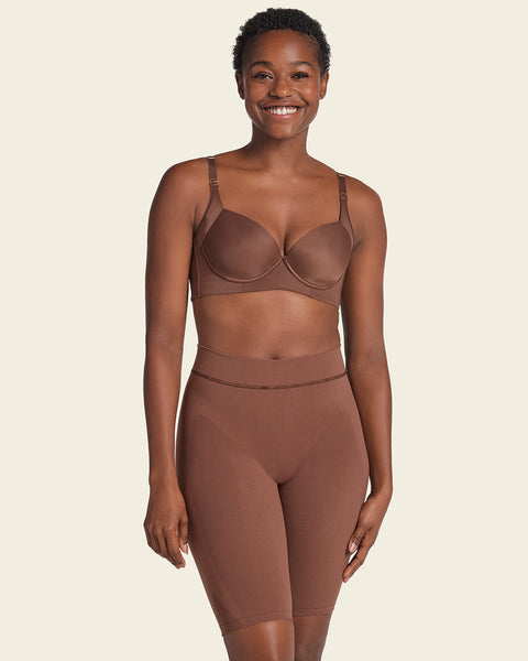 Well-Rounded Invisible Butt Lifter Shaper Short#color_875-dark-brown