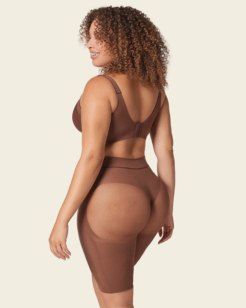 Well-Rounded Invisible Butt Lifter Shaper Short#color_875-dark-brown