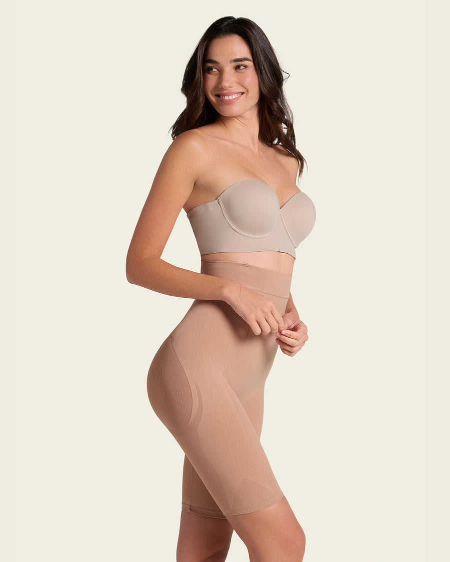 Faja moldeadora invisible SmartShape de cintura extra alta | Leonisa