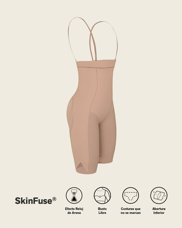 Invisible extra high-waisted shaper short
