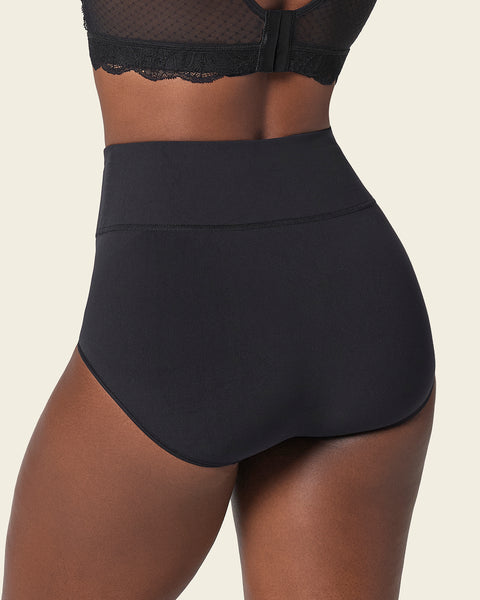 High-waisted classic smoothing brief#color_700-black
