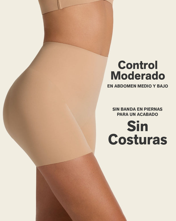Undetectable padded butt lifter shaper short
