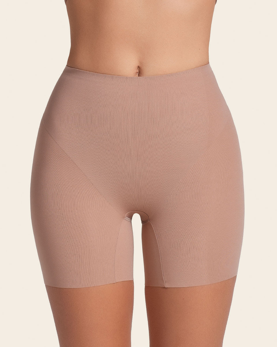 Undetectable padded butt lifter shaper short