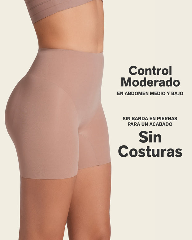 Undetectable padded butt lifter shaper short