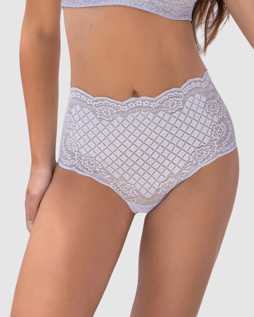 Retro Lace Classic Brief#color_463-light-lilac