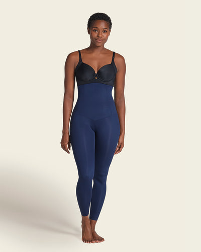 Extra high waisted firm compression legging#color_515-blue