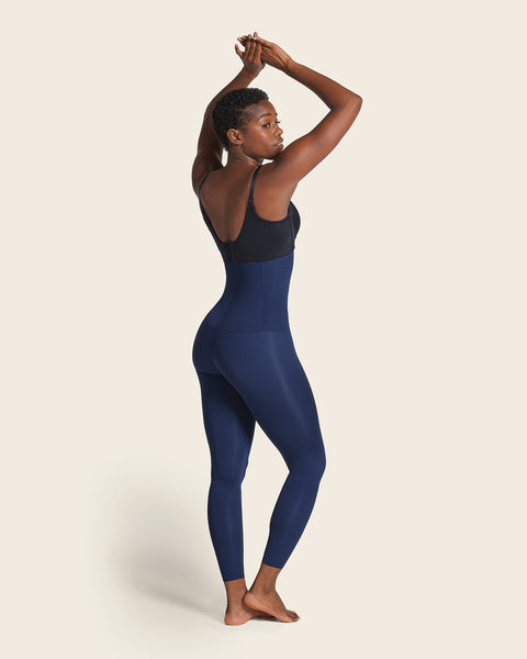 Extra high waisted firm compression legging#color_515-blue