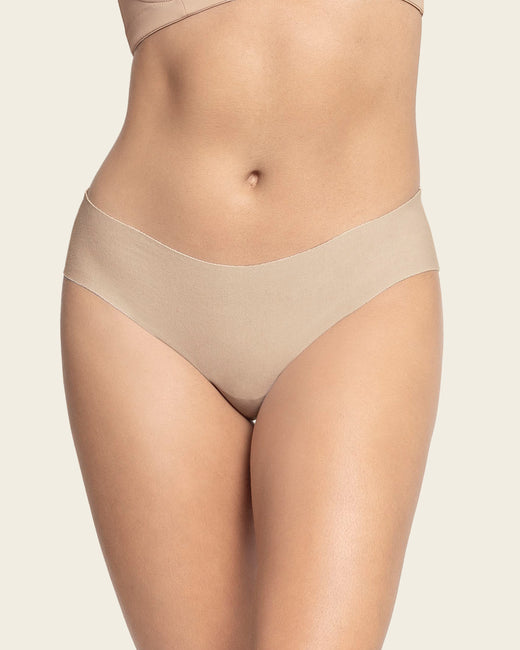 Smooth cotton hiphugger panty#color_802-nude