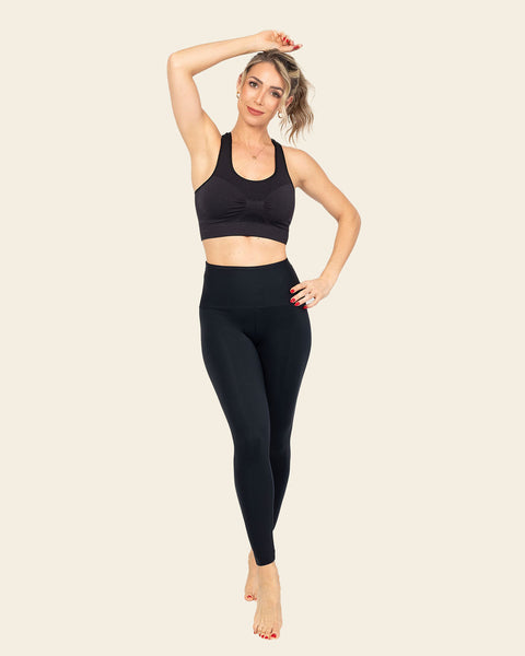 Super-soft moderate compression butt lift legging activelife#color_700-black