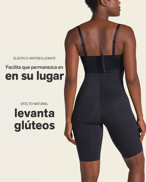 Extra High Waisted Firm Shaper Short#color_700-black
