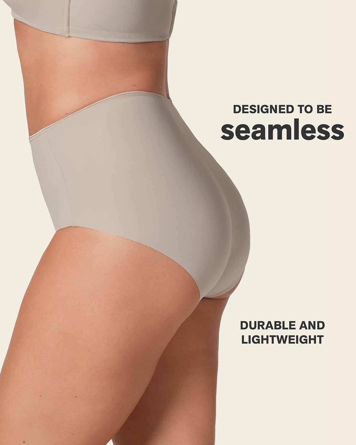 High-Waisted Seamless Shaper Panty | Leonisa