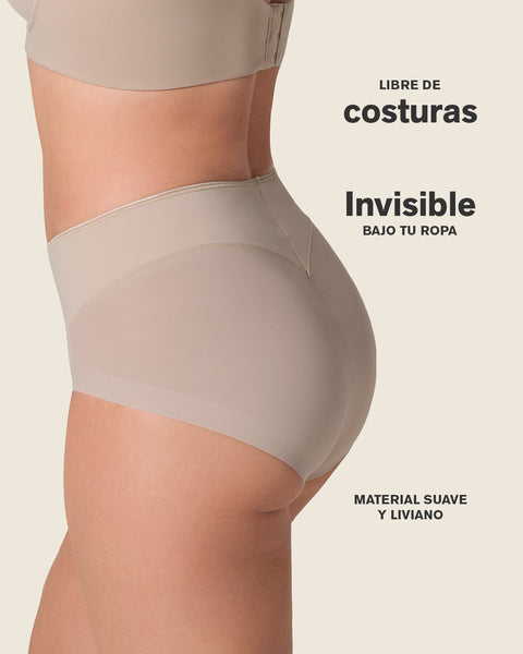 High-cut seamless shaper panty#color_802-nude