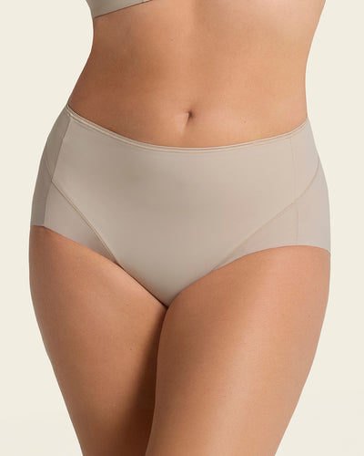 High-cut seamless shaper panty#color_802-nude