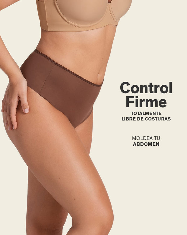 Seamless thong shaper panty