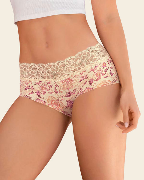 ultra Light Lace Trim Hipster Panty#color_a53-flower-print